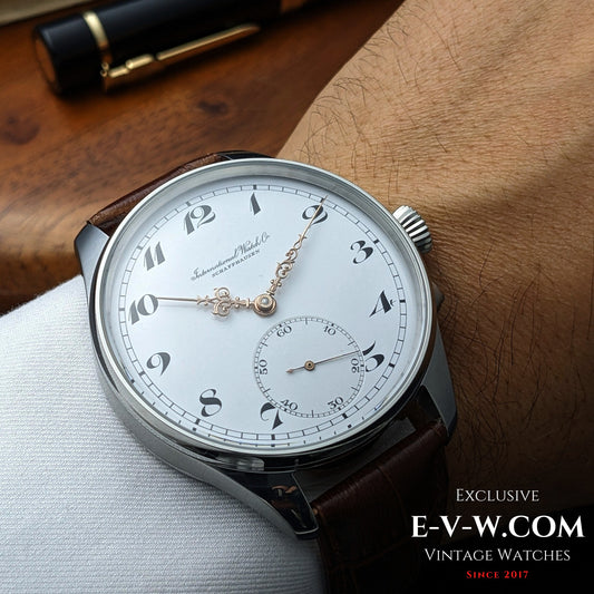 117 Years Old IWC Schaffhausen | Pocket-to-Wrist Conversion | Cal. 53 SAv (19''' H 6½) | Antique 1908 | Serviced