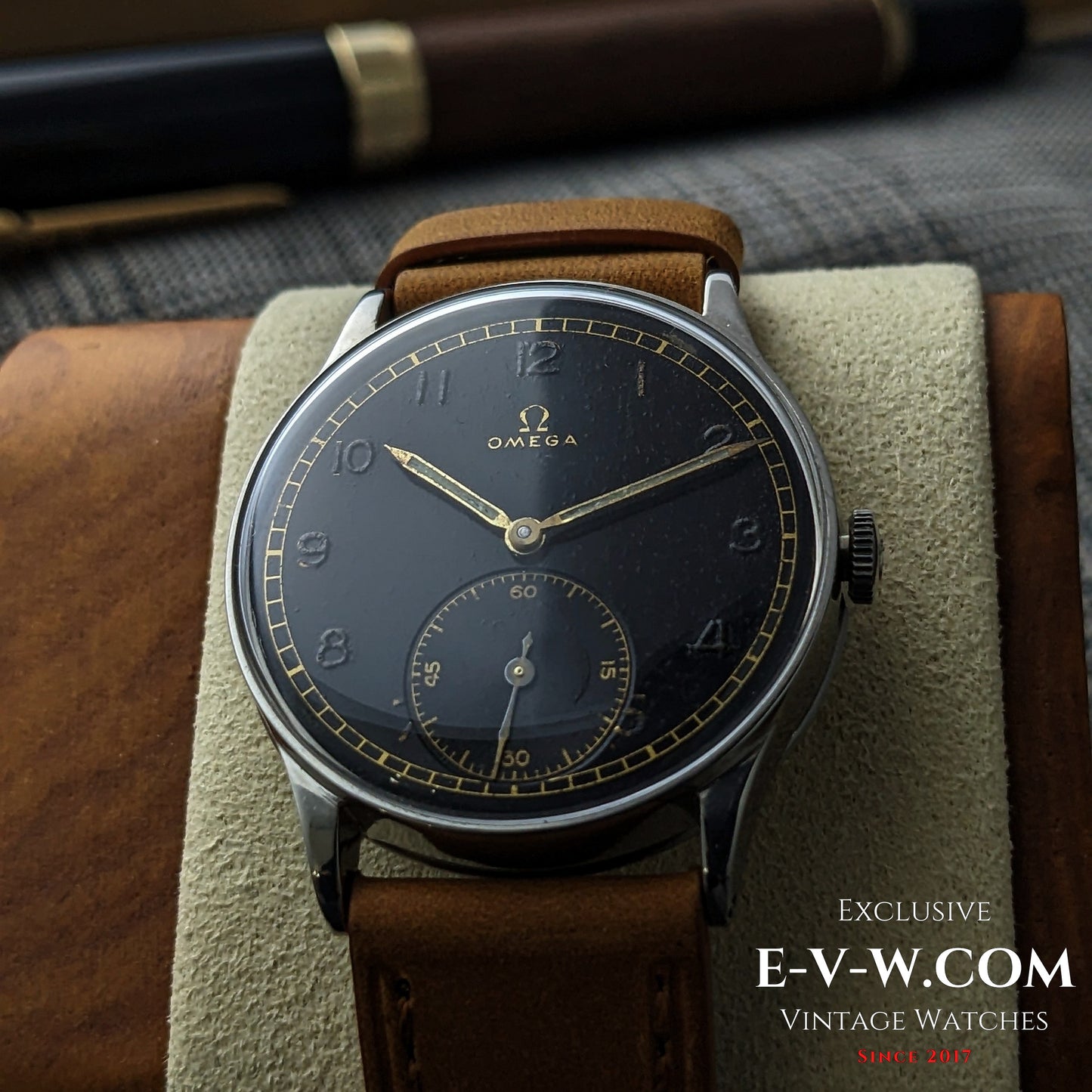 86 Years Old WWII Omega | Cal. 26.5 SOB T2 | Vinatge 1939 | Serviced