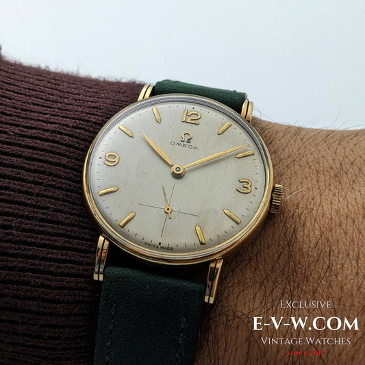 81 Jahre alte Omega, 14 Karat Gold | Kal. 30T2 PC | Vintage 1944 | Überholt