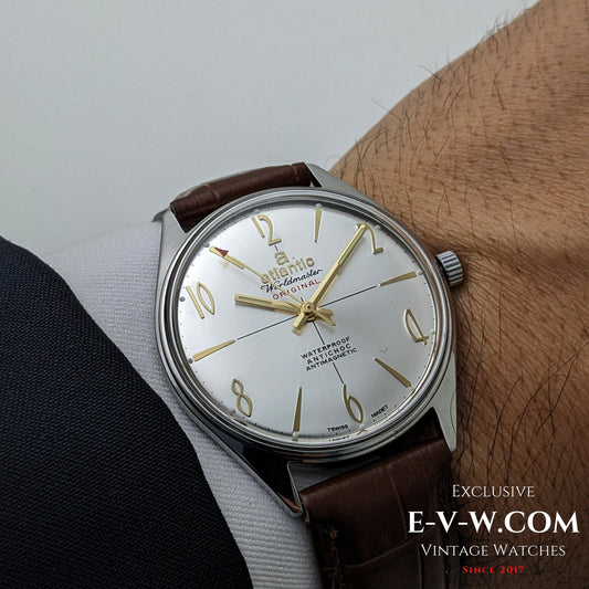 Vintage Atlantic Worldmaster Watch | 696N Caliber Watch | Serviced