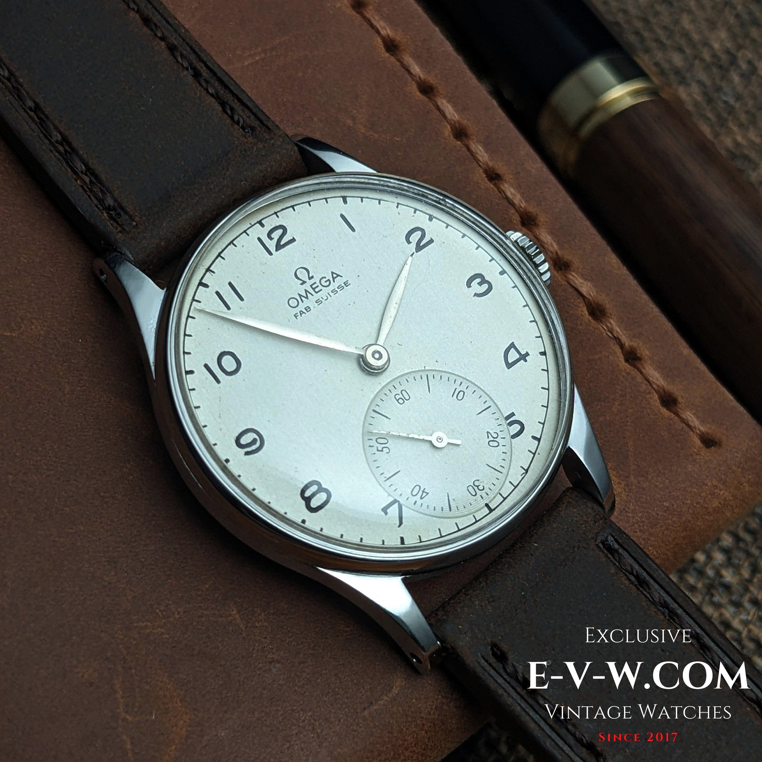 Omega Vintage Small Seconds 1944 - Wartime Era Ref. 2390