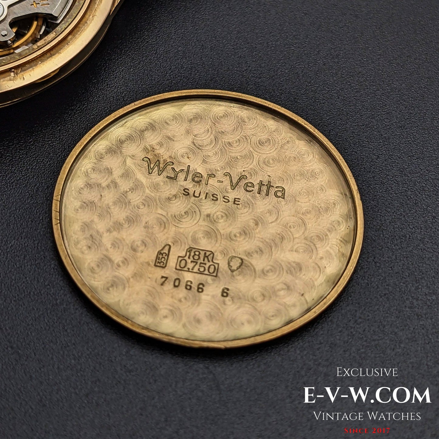 Wyler Vetta Rare Incaflex 18K Solid Gold / Cal 32 / Vintage 1960s