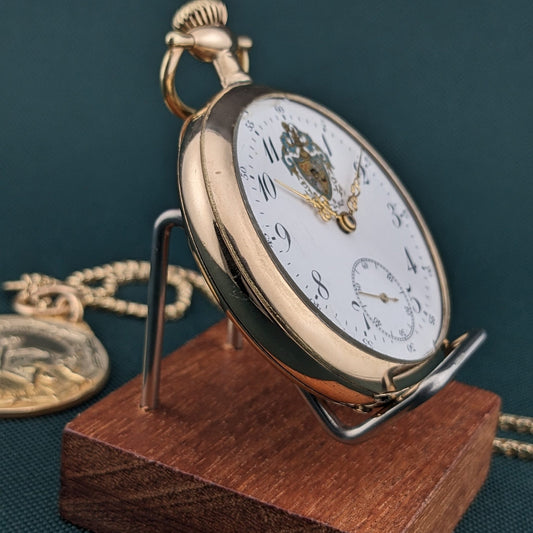 Circa 110 Years Old Antique Omega 🏆 Museum-Grade 1915 OMEGA: The "American Champion" Set / Antique 1915 Watch / Cal Omega Movement / Serviced vintage watch