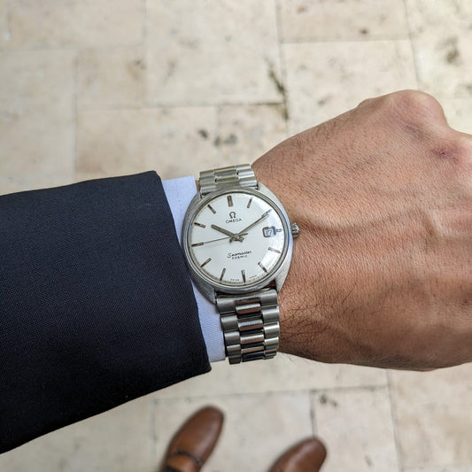 Circa 60 Years Old / Omega Seamaster Cosmic Vintage 1960s Watch / Serviced vintage watch