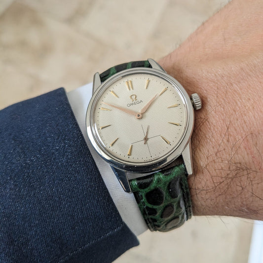 Circa 65 Years Old / Omega Seamaster / Ref 14389-9-SCP / Vintage 1961 Watch / Cal 268 Movement / Serviced vintage watch