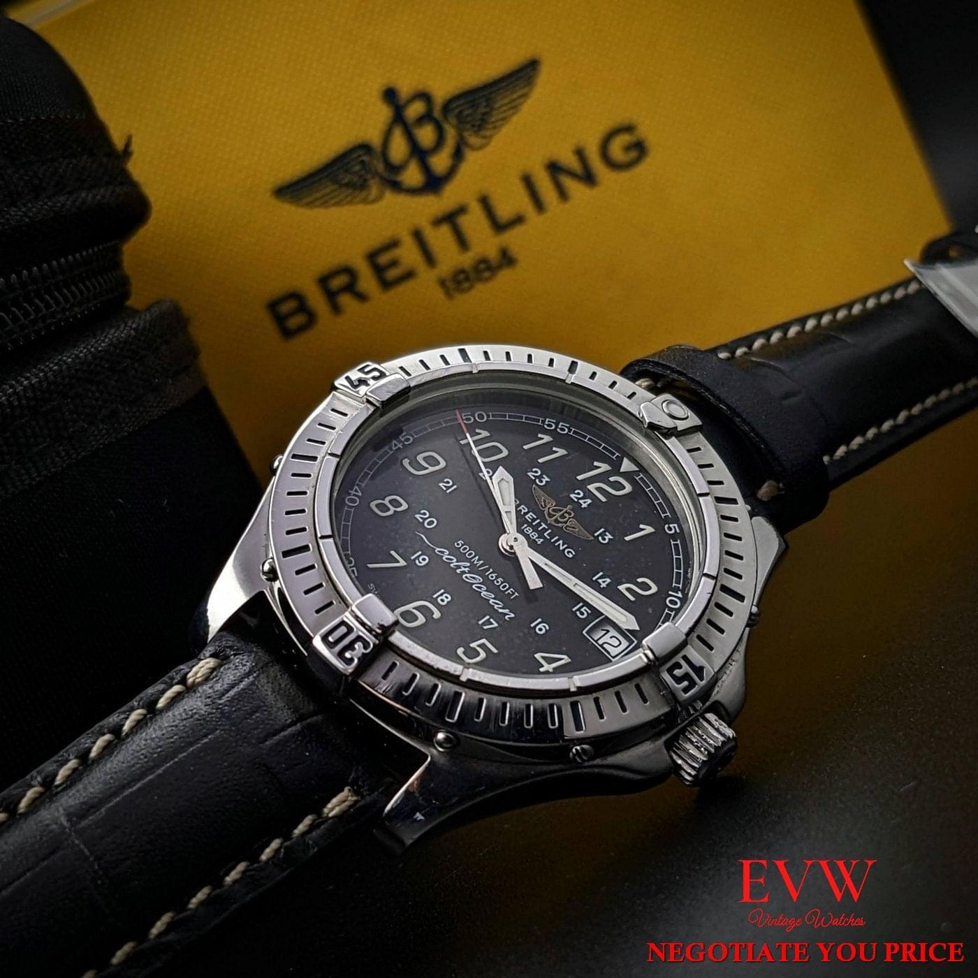 Breitling Colt Ocean A64050 Exclusive Vintage Swiss Watches