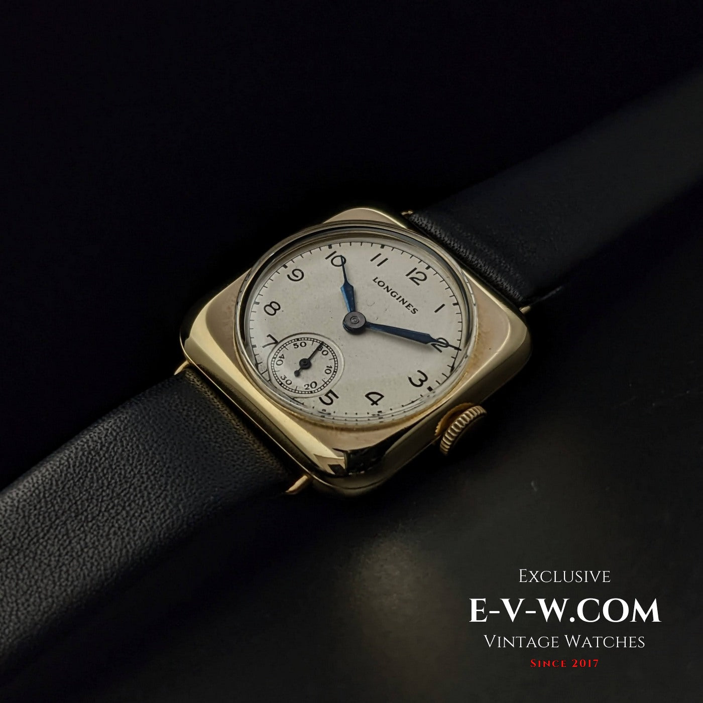 Longines Antique Art Deco 14k Gold from 1926 / Extract from the Longines Archives / Fully Serviced