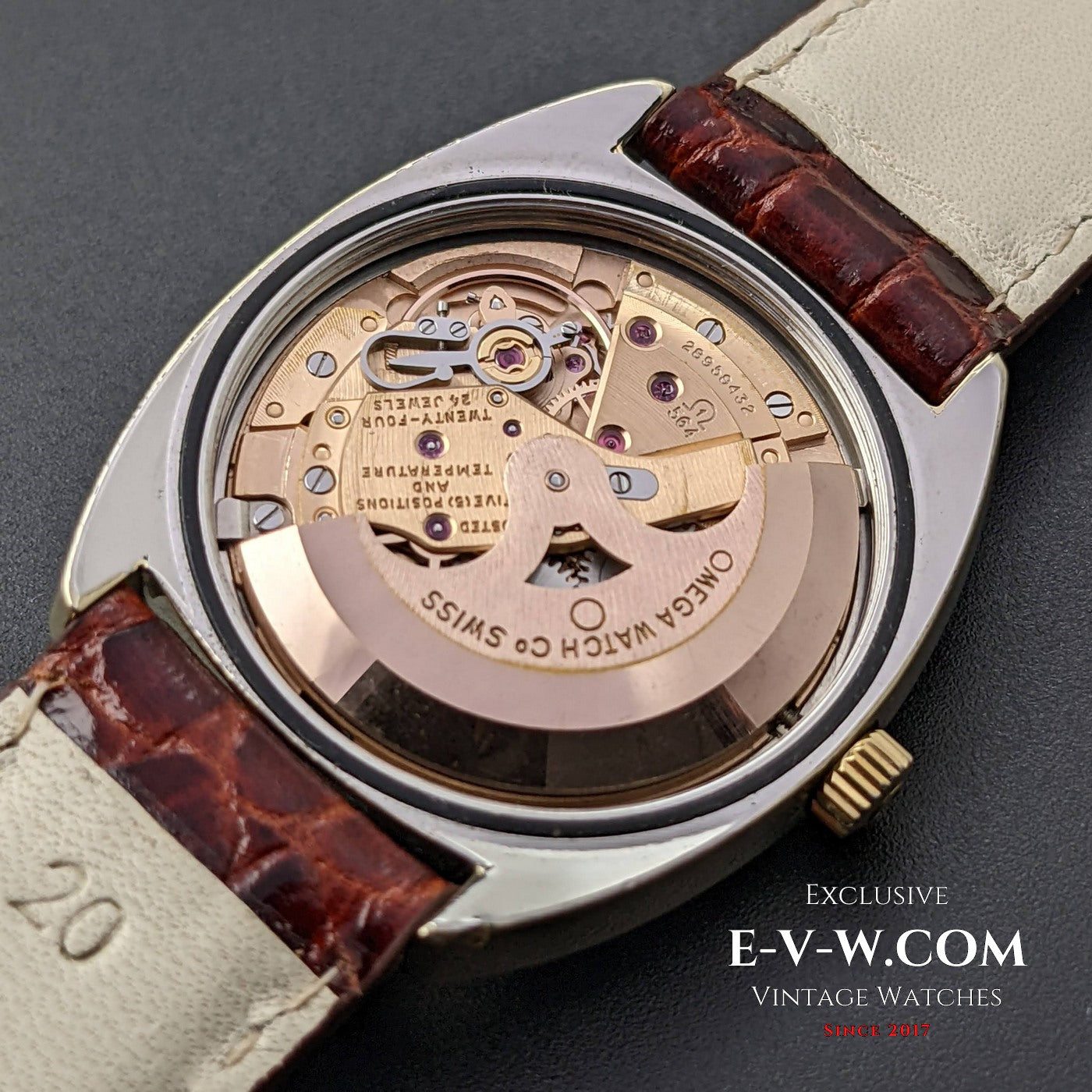 Vintage Omega Constellation C-line Automatic Chronometer / Ref 168017 / Steel Gold / Vintage 1969