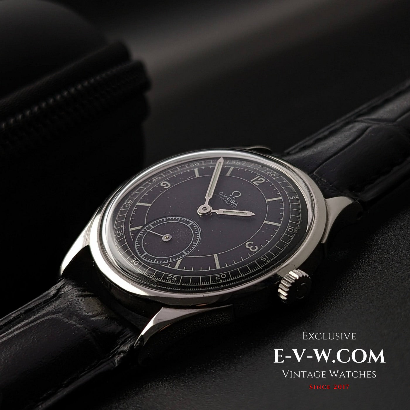 Omega Automatic / Black Dial  - Cal 28.10RA PC - Ref.2375/1