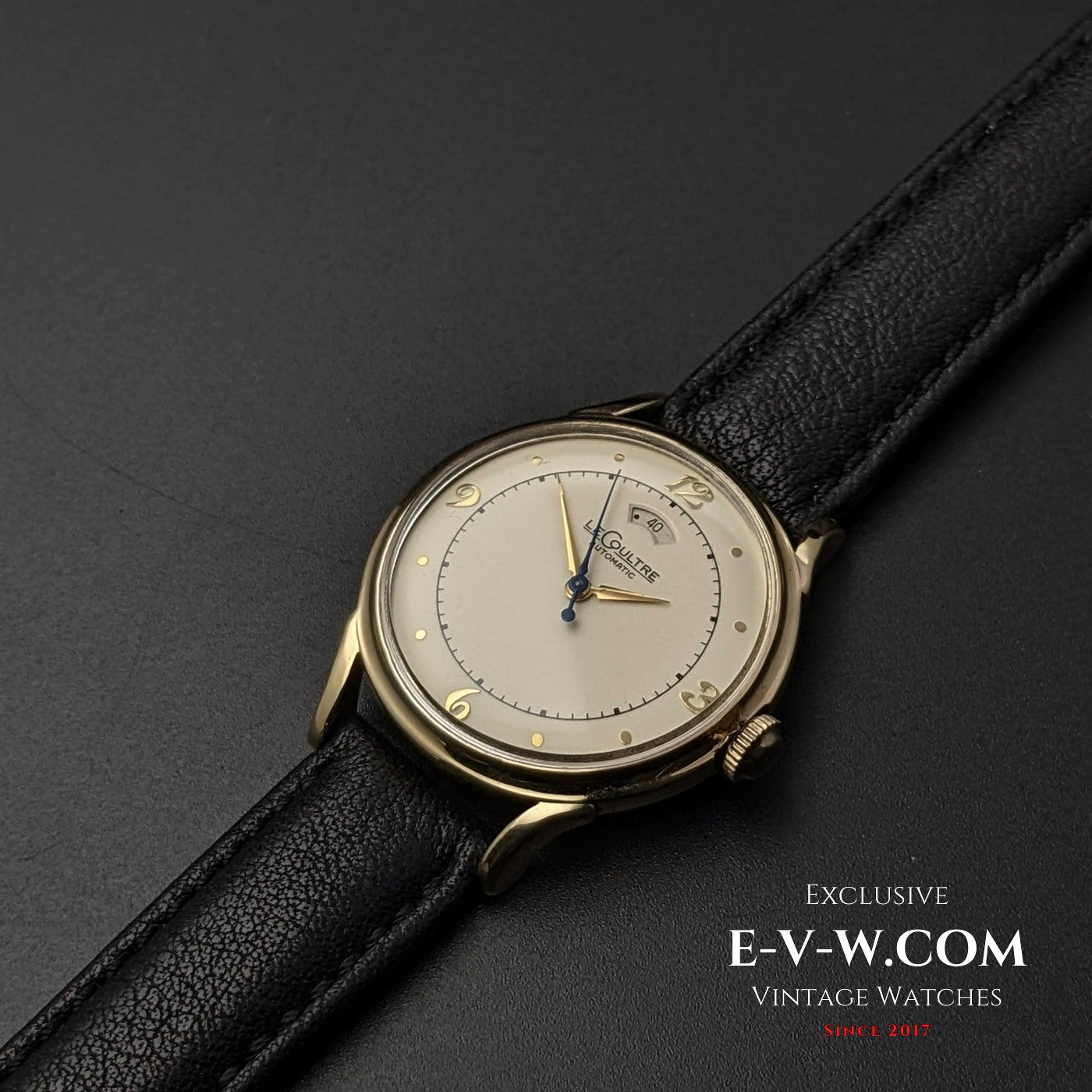 Jaeger-LeCoultre Power Reserve Bumper Automatic Gold Filled - Cal.481 - Vintage 1950s
