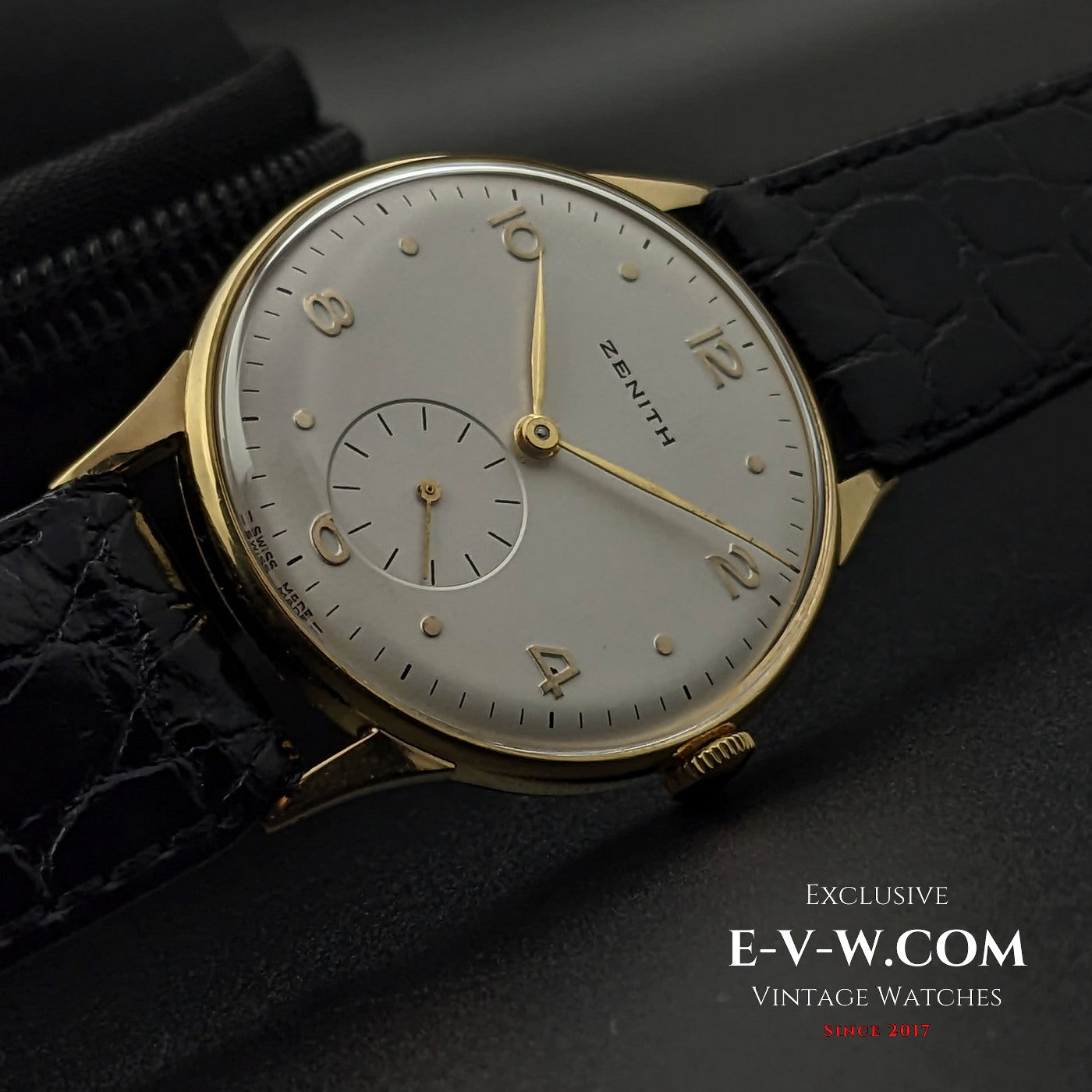 Unique Zenith 18K Gold / Cal 106 / Vintage 1949 / Fully Serviced