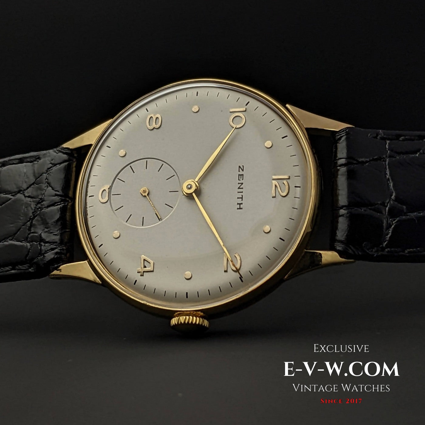 Unique Zenith 18K Gold / Cal 106 / Vintage 1949 / Fully Serviced