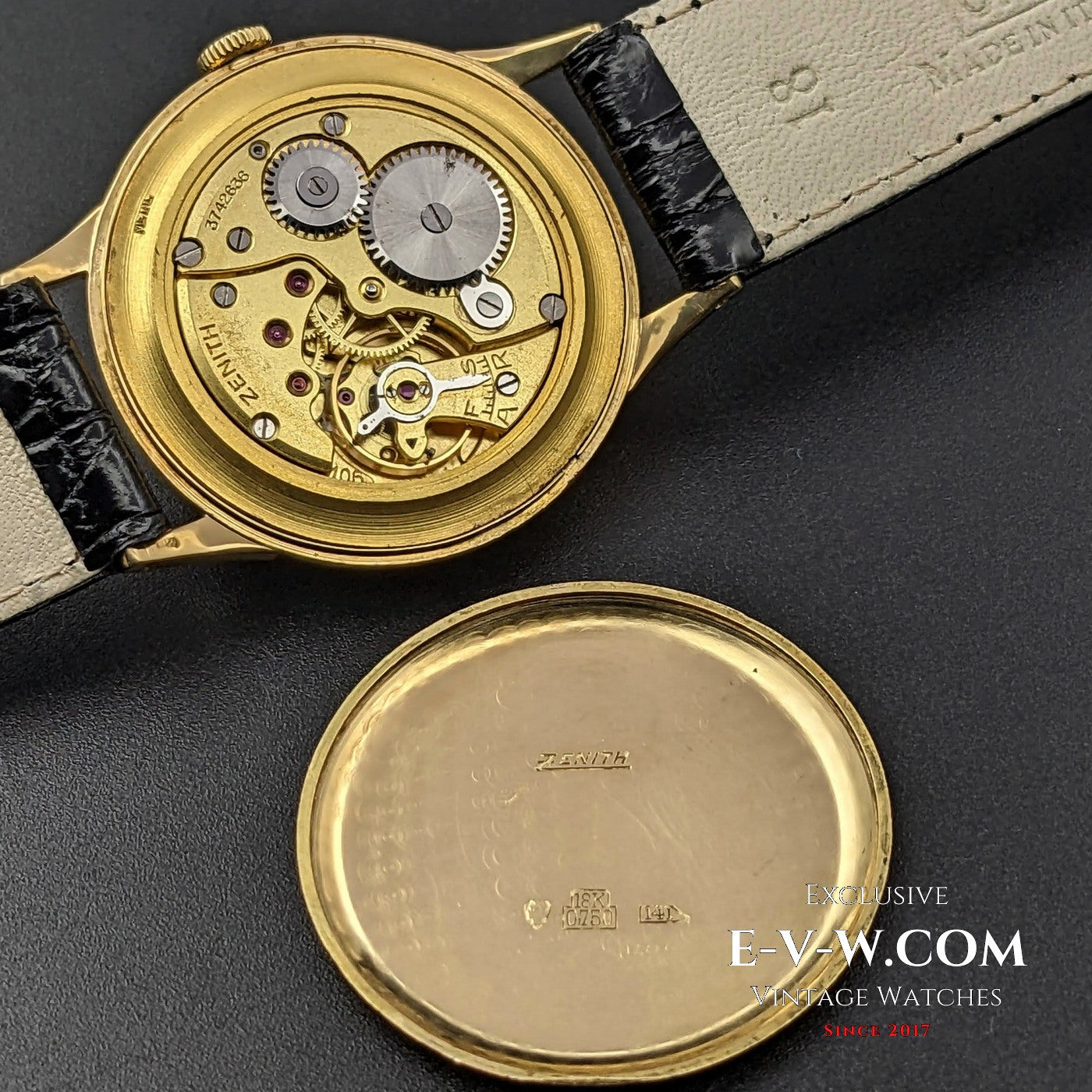 Unique Zenith 18K Gold / Cal 106 / Vintage 1949 / Fully Serviced