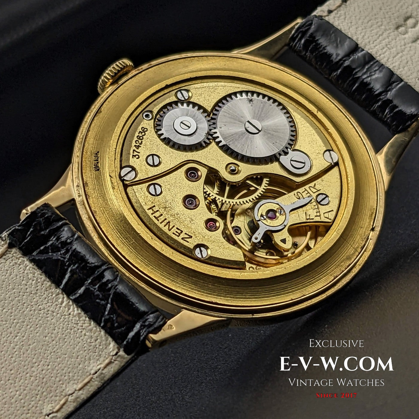 Unique Zenith 18K Gold / Cal 106 / Vintage 1949 / Fully Serviced