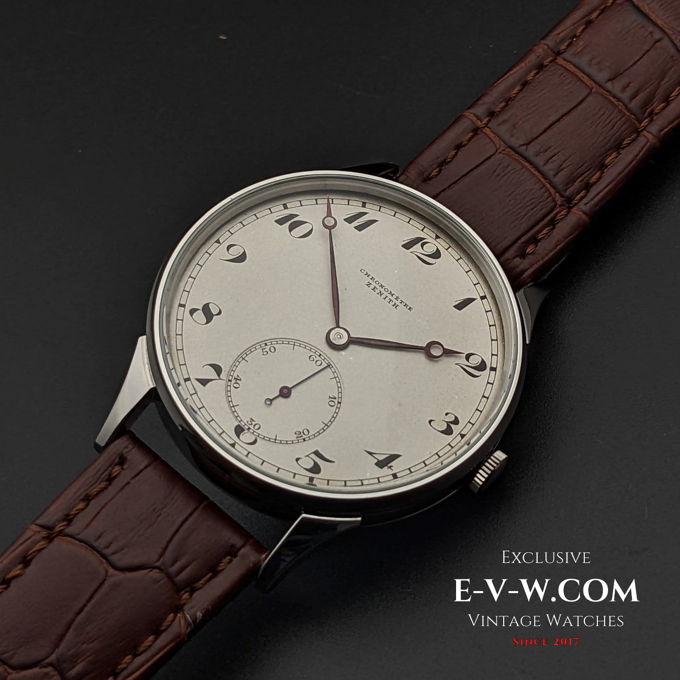 Zenith Chronometer Antique Movement from 1930s / Pocket Watch Conversion / Calibre 18.28.1.P.E - Marriage Watch