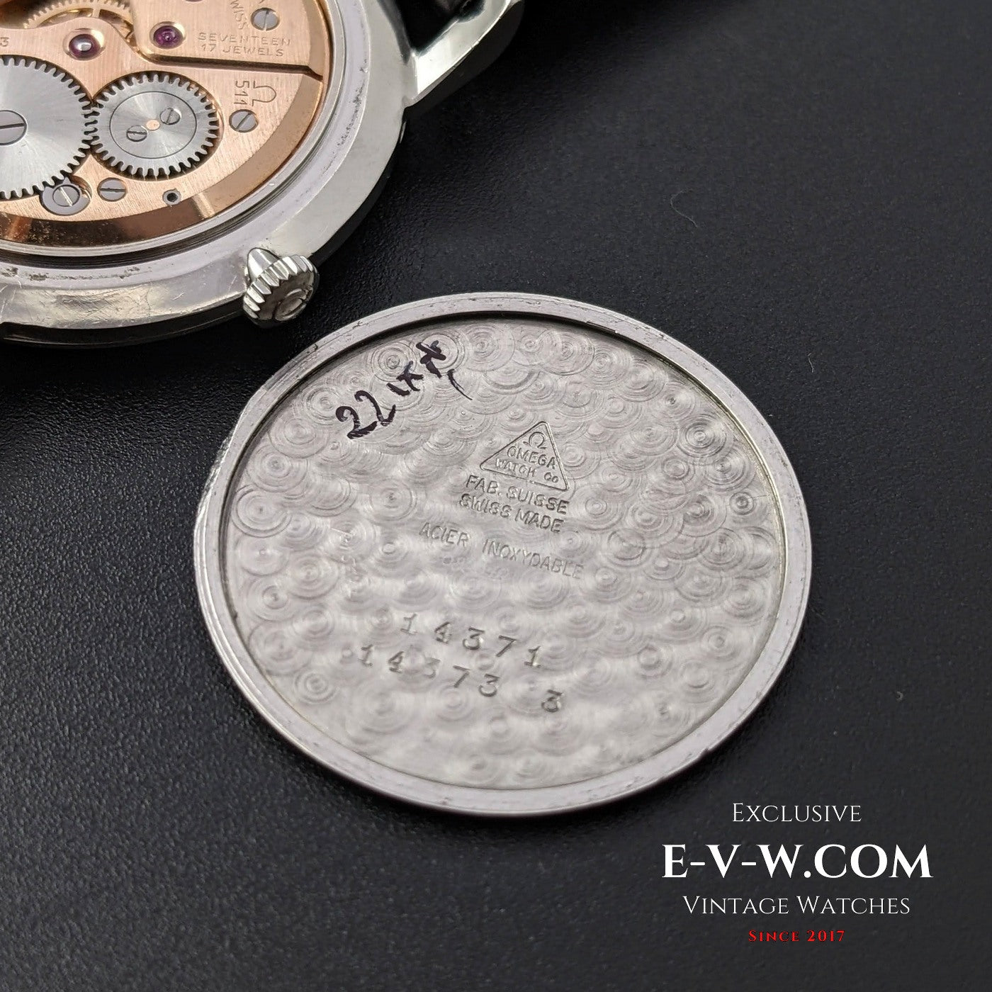 Rare Omega cal. 511 / Vintage 1958 / Fully Serviced