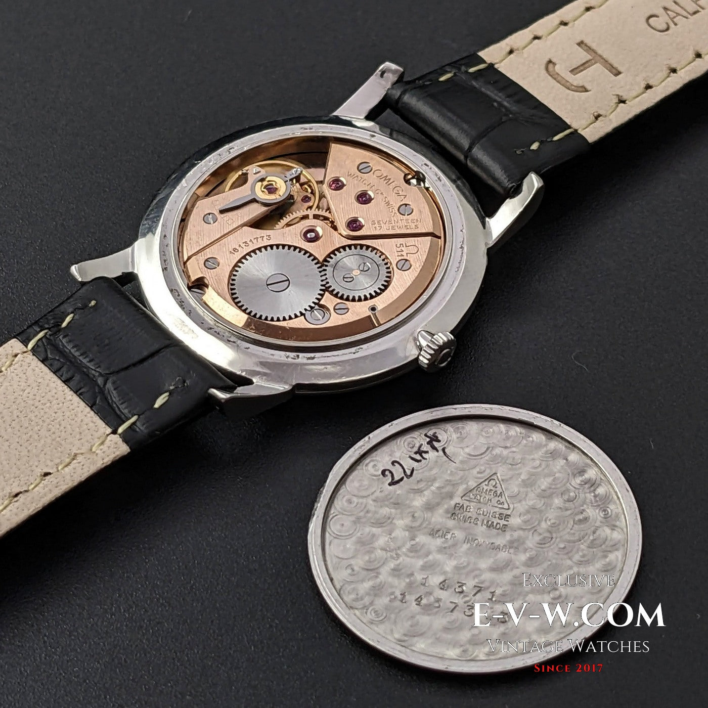 Rare Omega cal. 511 / Vintage 1958 / Fully Serviced