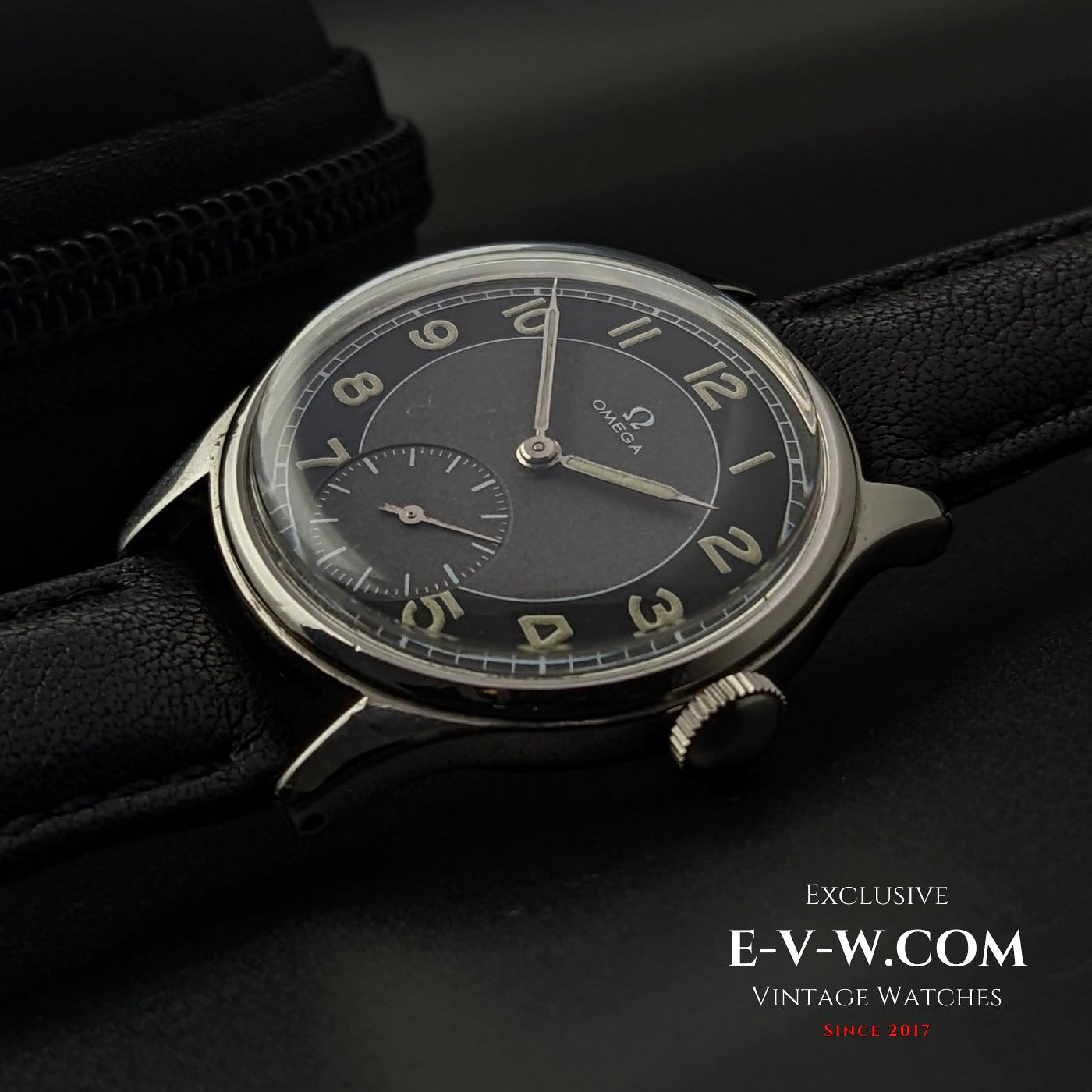 Unique Omega Suveran by Government of Sweden cal 30T2 PC / Ref. 2400 / Vintage 1944