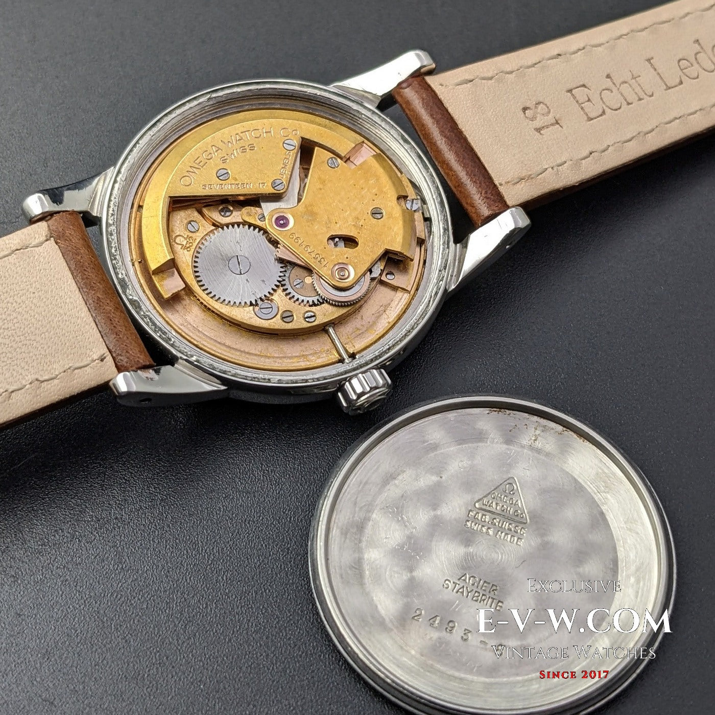 Omega Automatic Bumper ref 2493 8 / Cal 332 / Vintage 1952 / Fully Serviced