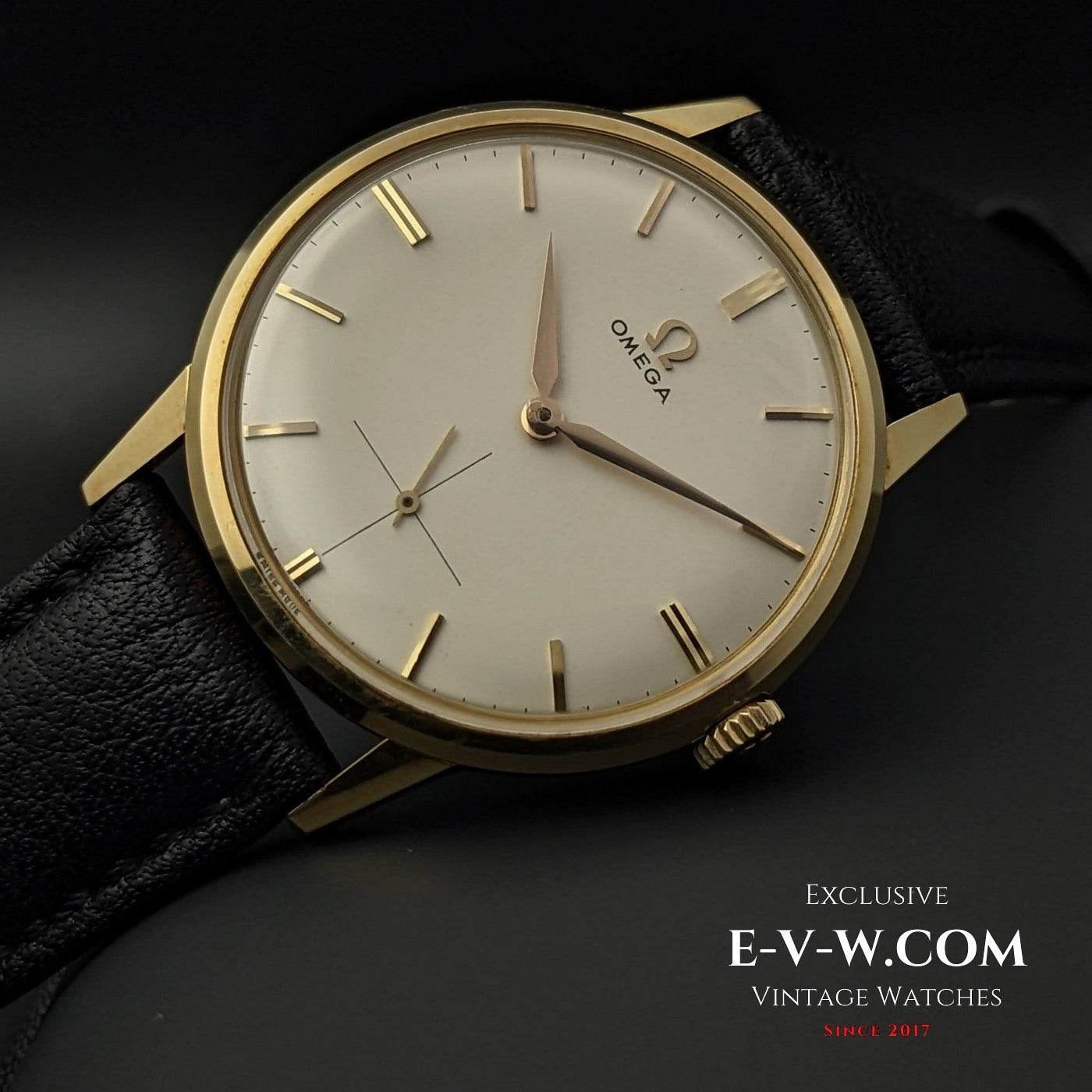 Unique Omega / Solid Gold / Rare Vintage 1961 / cal. 268 (30T2 Familly) / Fully Serviced