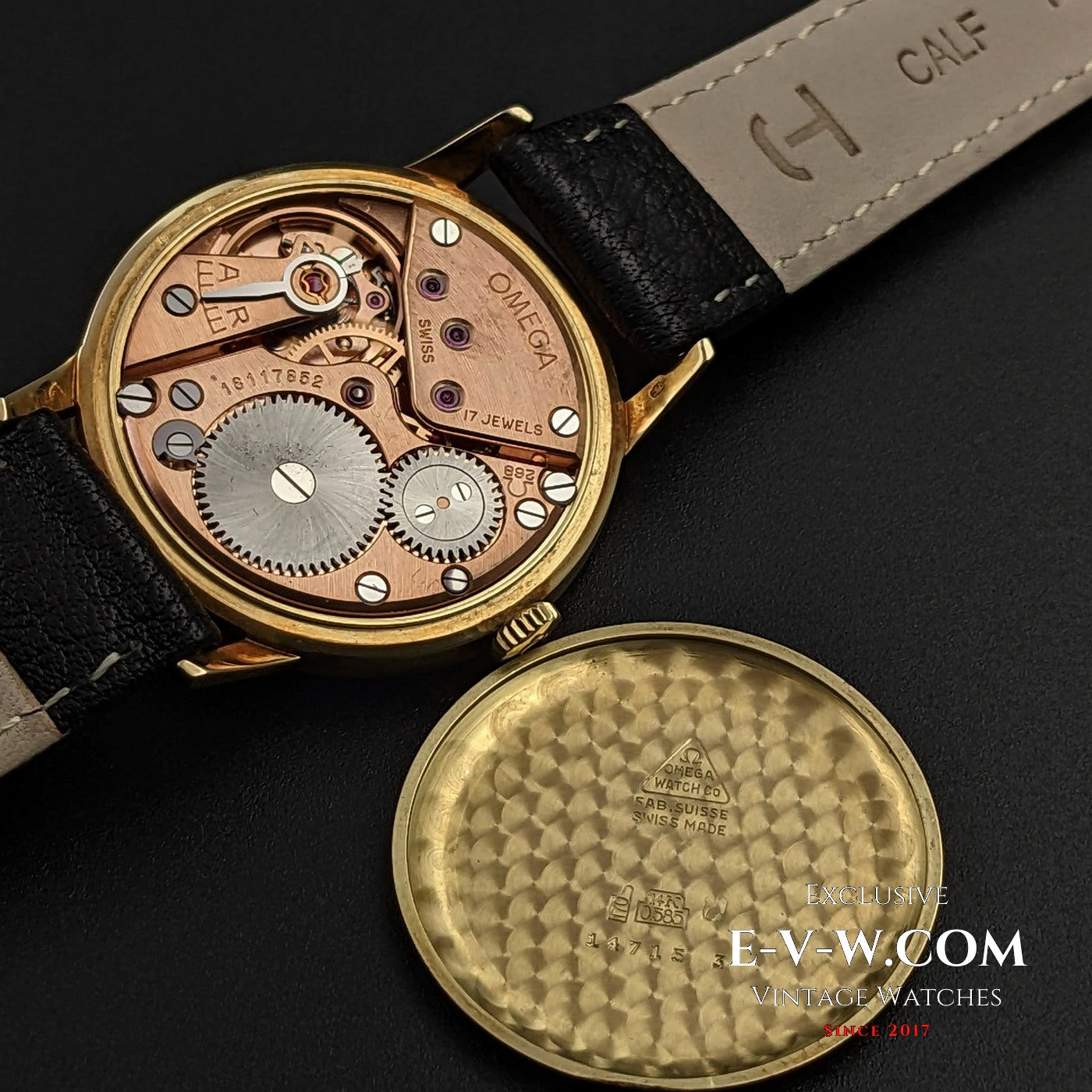 Unique Omega / Solid Gold / Rare Vintage 1961 / cal. 268 (30T2 Familly) / Fully Serviced