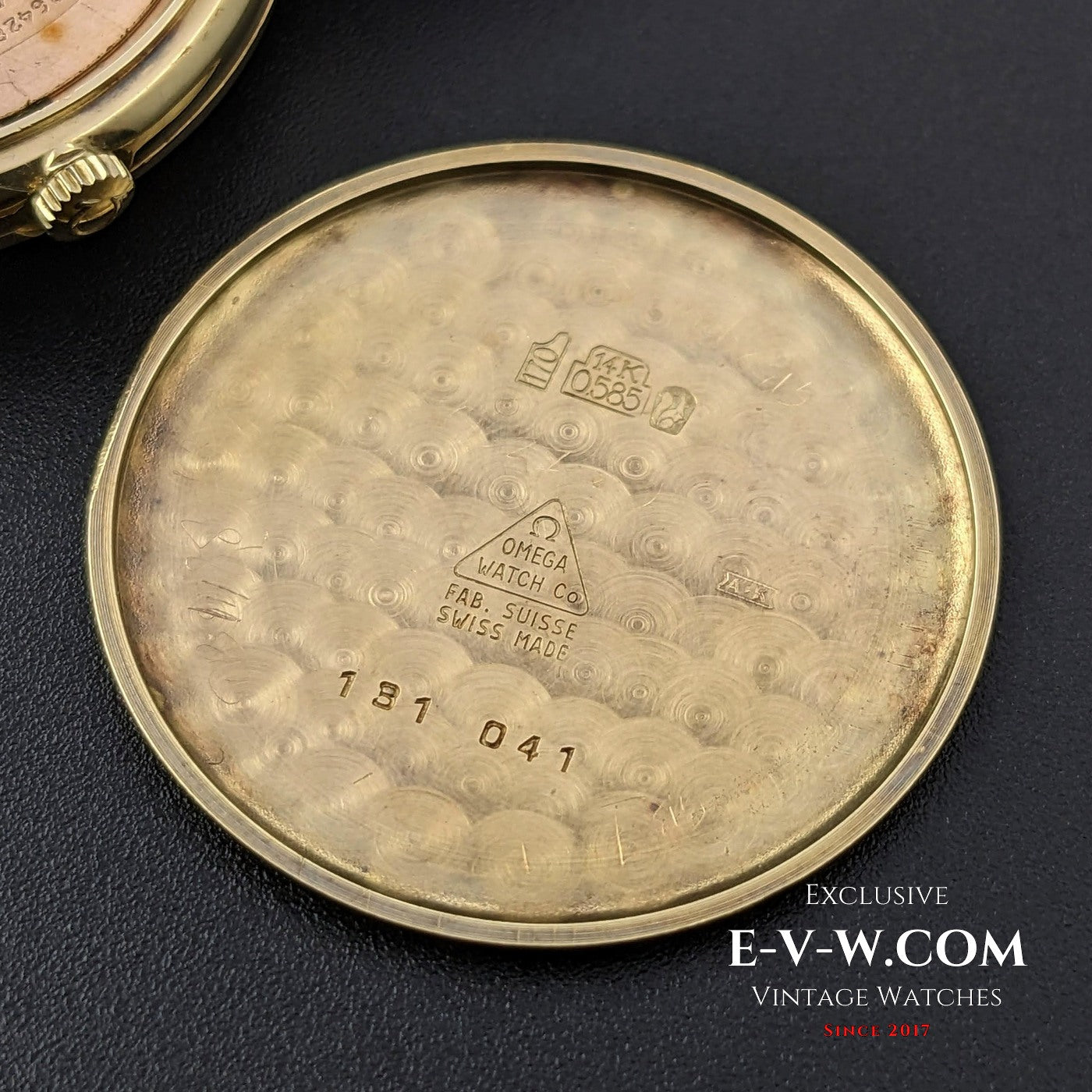 Omega Unique / 14K Solid Gold / Ref 131.041 / Rare Vintage 1970 / Fully Serviced