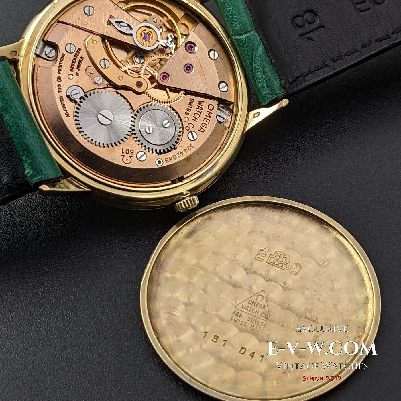 Omega Unique / 14K Solid Gold / Ref 131.041 / Rare Vintage 1970 / Fully Serviced