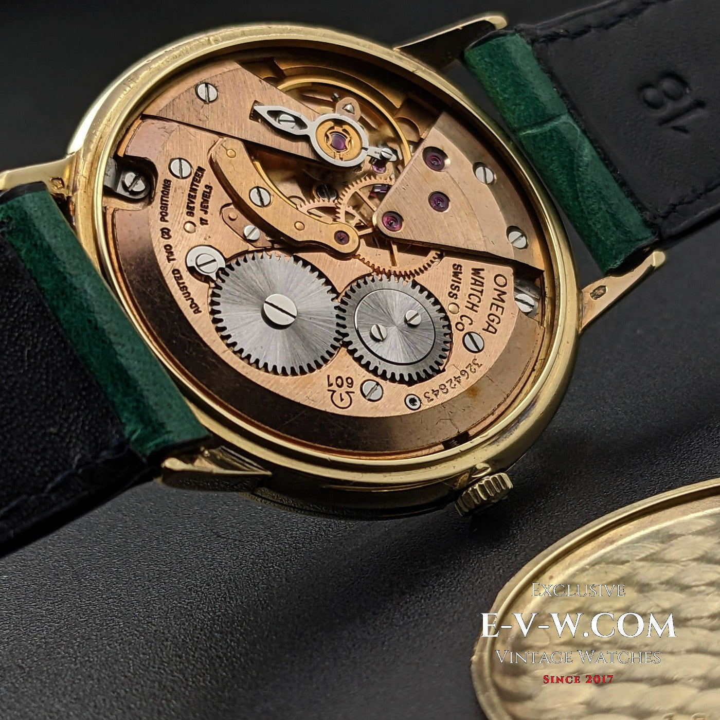 Omega Unique / 14K Solid Gold / Ref 131.041 / Rare Vintage 1970 / Fully Serviced