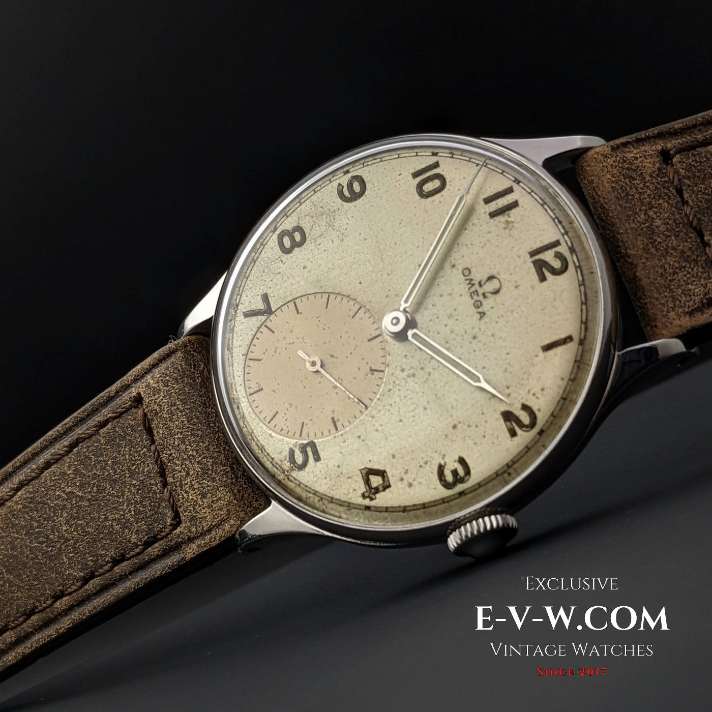 Omega WWII / Cal 30T2 / Vintage 1944 / Ref 2317-6 / Fully Serviced