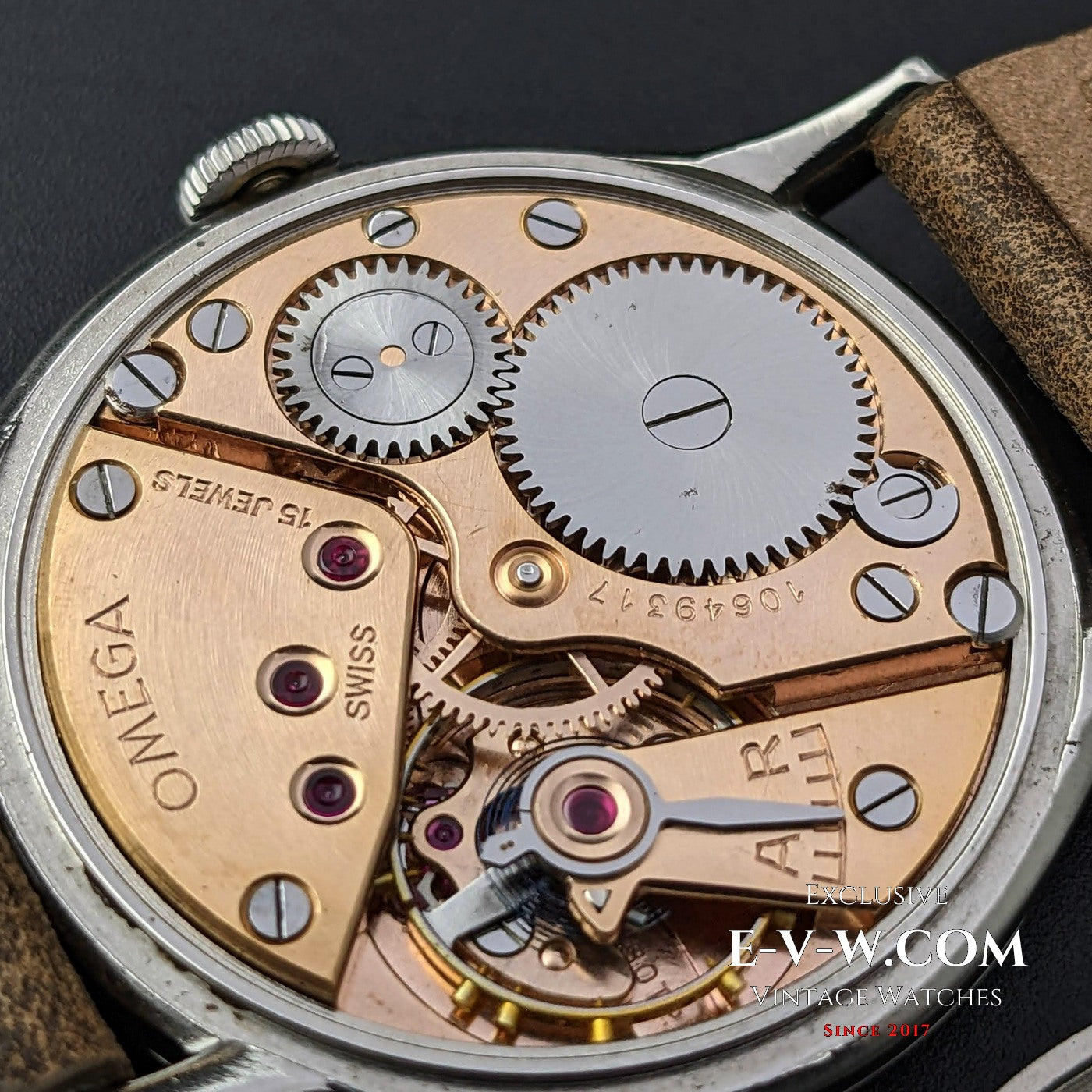 Omega WWII / Cal 30T2 / Vintage 1944 / Ref 2317-6 / Fully Serviced