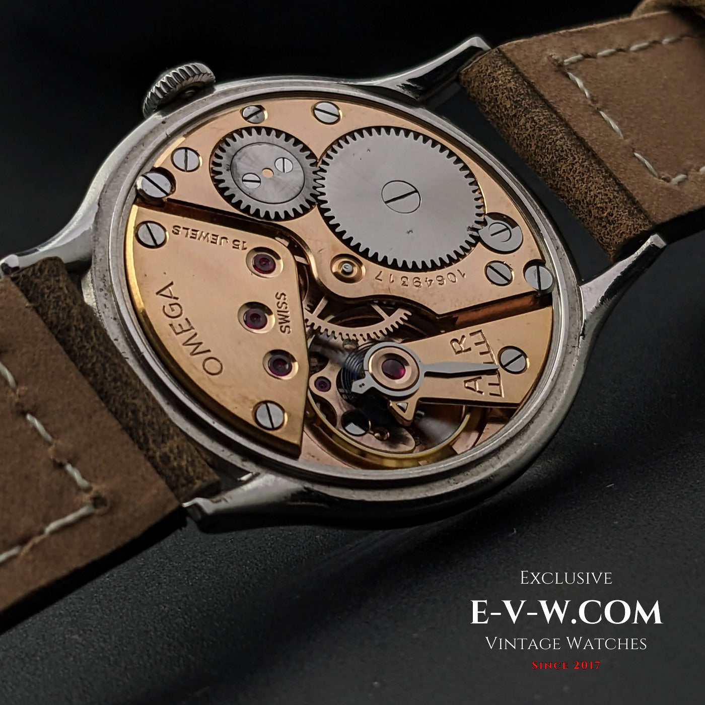 Omega WWII / Cal 30T2 / Vintage 1944 / Ref 2317-6 / Fully Serviced