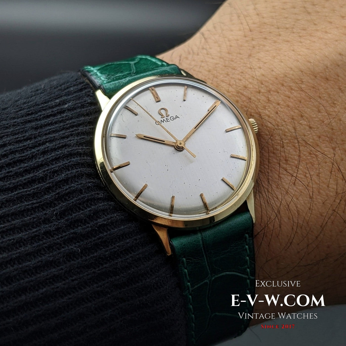 Omega Unique / 14K Solid Gold / Ref 131.041 / Rare Vintage 1970 / Fully Serviced