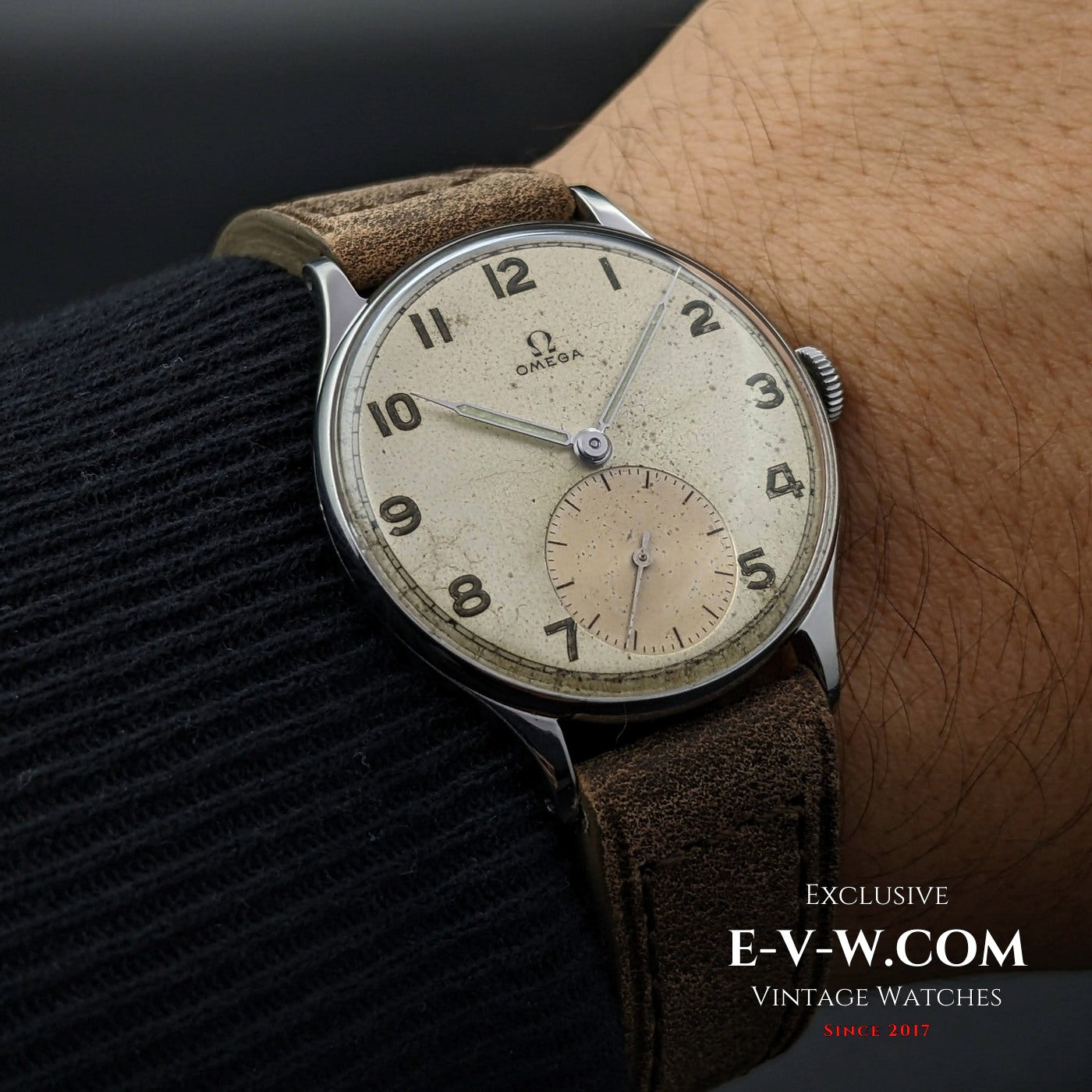 Omega WWII / Cal 30T2 / Vintage 1944 / Ref 2317-6 / Fully Serviced