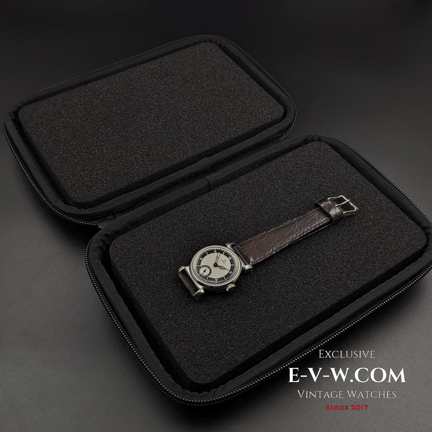 Omega Rare Vintage 1935 Scarab Art Deco / Bullseye dial / cal 26.5 SOB T2 / Fully Serviced