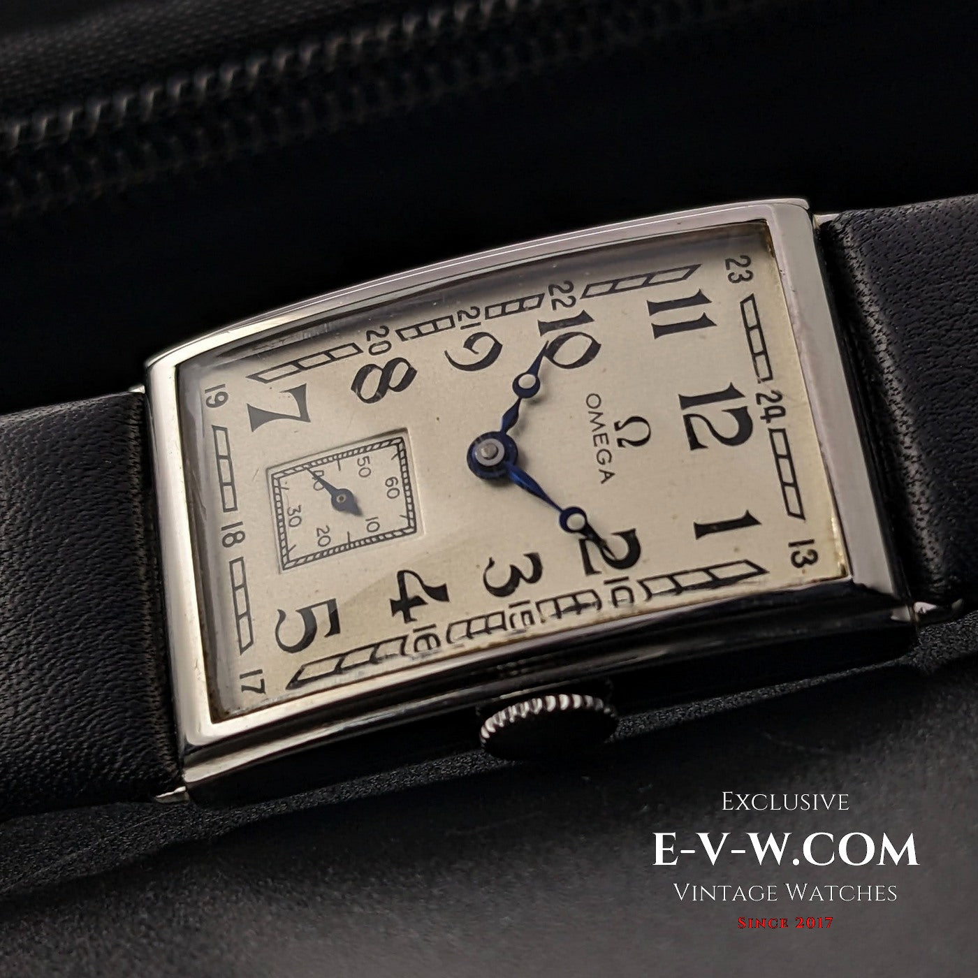 Omega Very Rare cal 20F / Vintage 1930 / Tank Art Deco / Fully Serviced