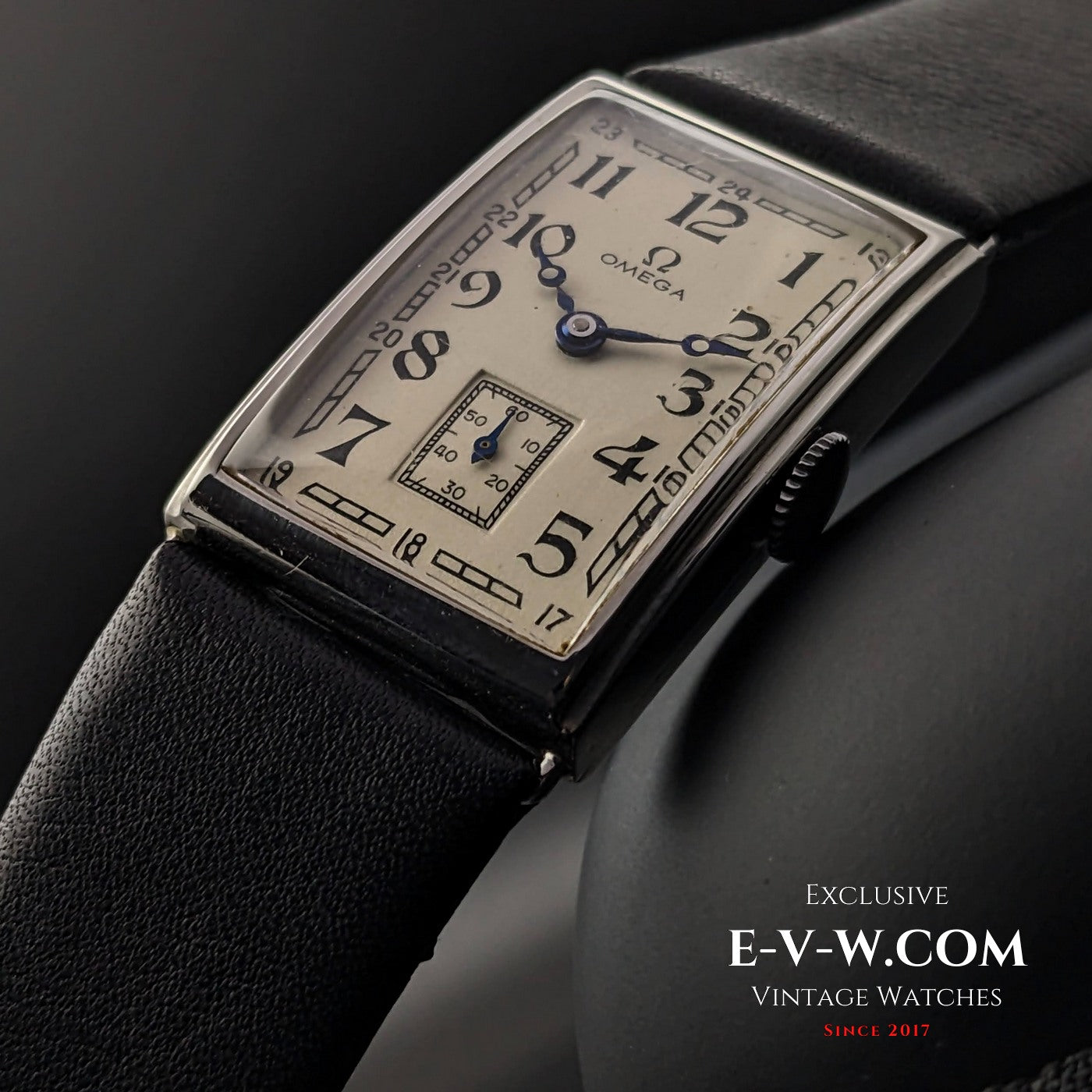 Omega Very Rare cal 20F / Vintage 1930 / Tank Art Deco