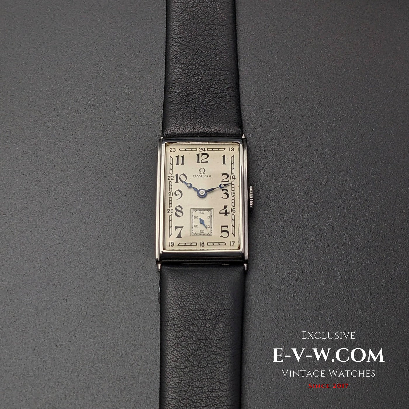 Omega Very Rare cal 20F / Vintage 1930 / Tank Art Deco / Fully Serviced