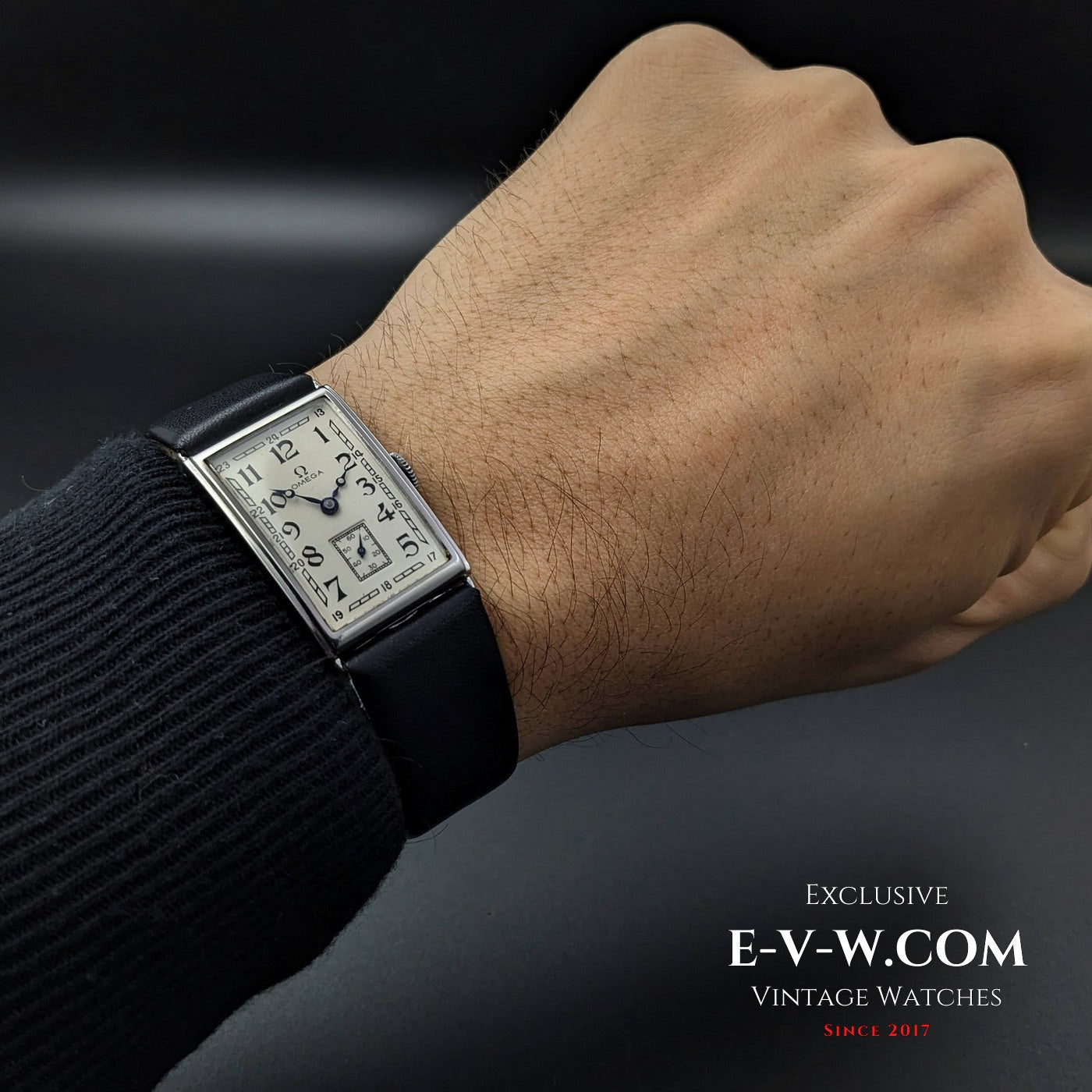 Omega Very Rare cal 20F / Vintage 1930 / Tank Art Deco