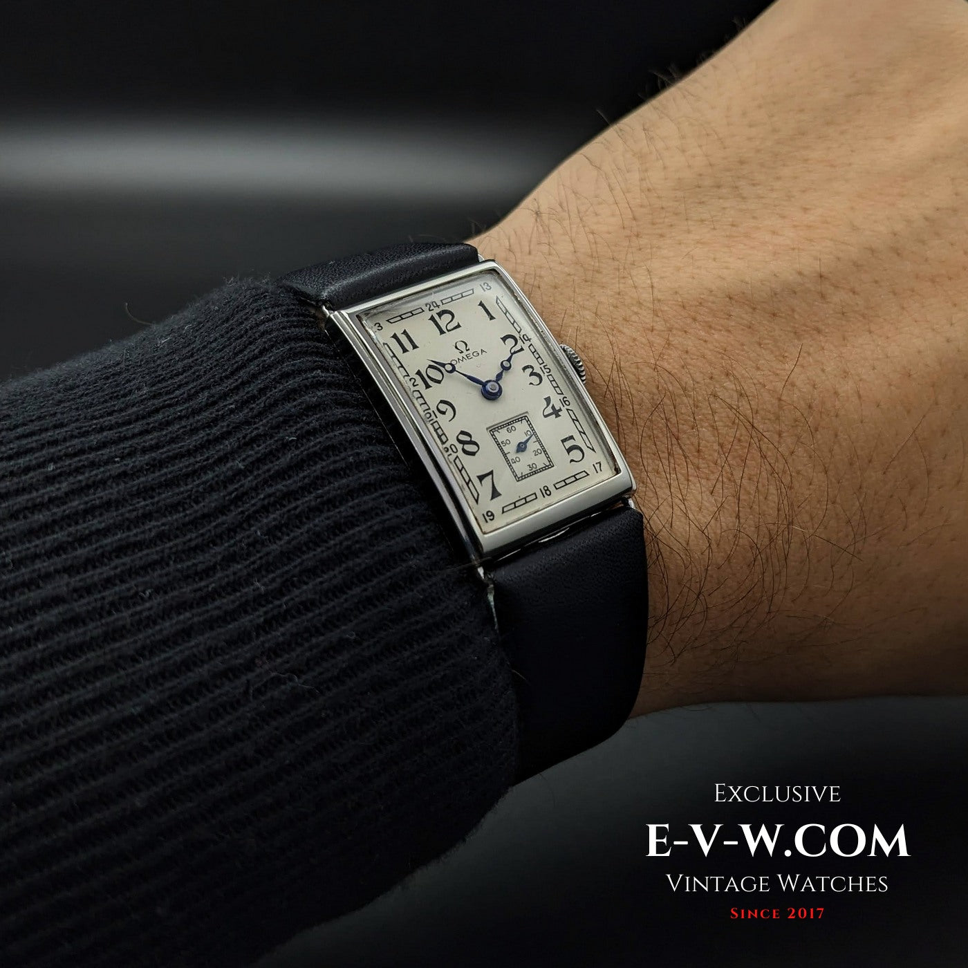 Omega Very Rare cal 20F / Vintage 1930 / Tank Art Deco / Fully Serviced