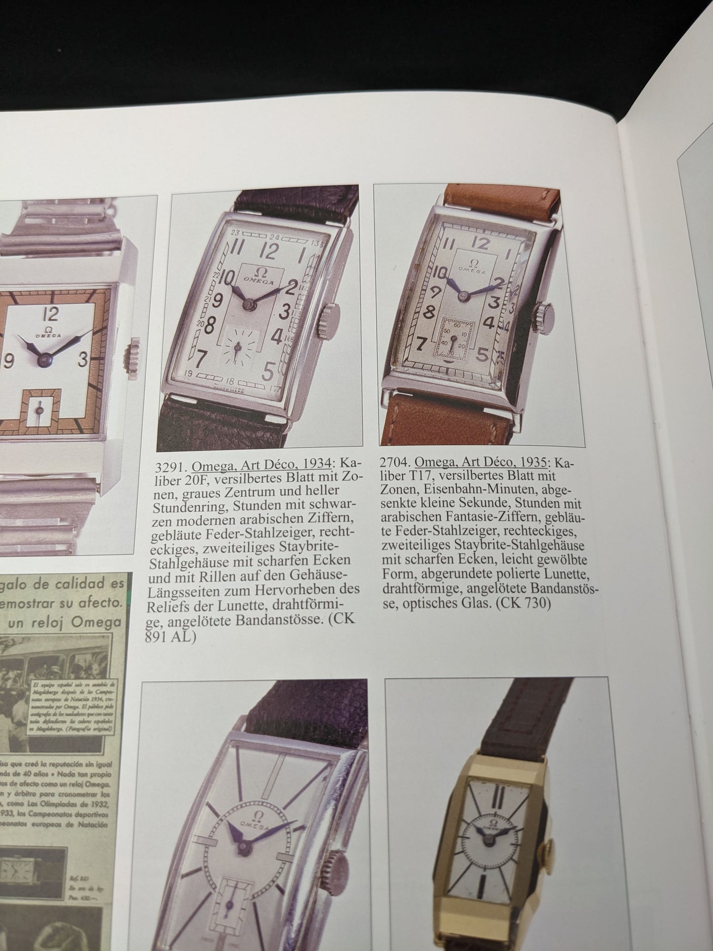 Omega Very Rare cal 20F / Vintage 1930 / Tank Art Deco / Fully Serviced