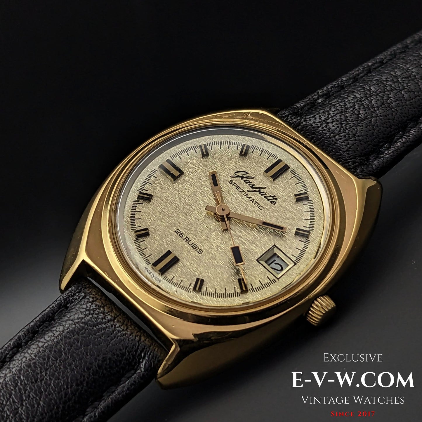 GUB Glashütte SPEZIMATIC / 26 RUBIS Automatic cal 75 / Vintage 1960s