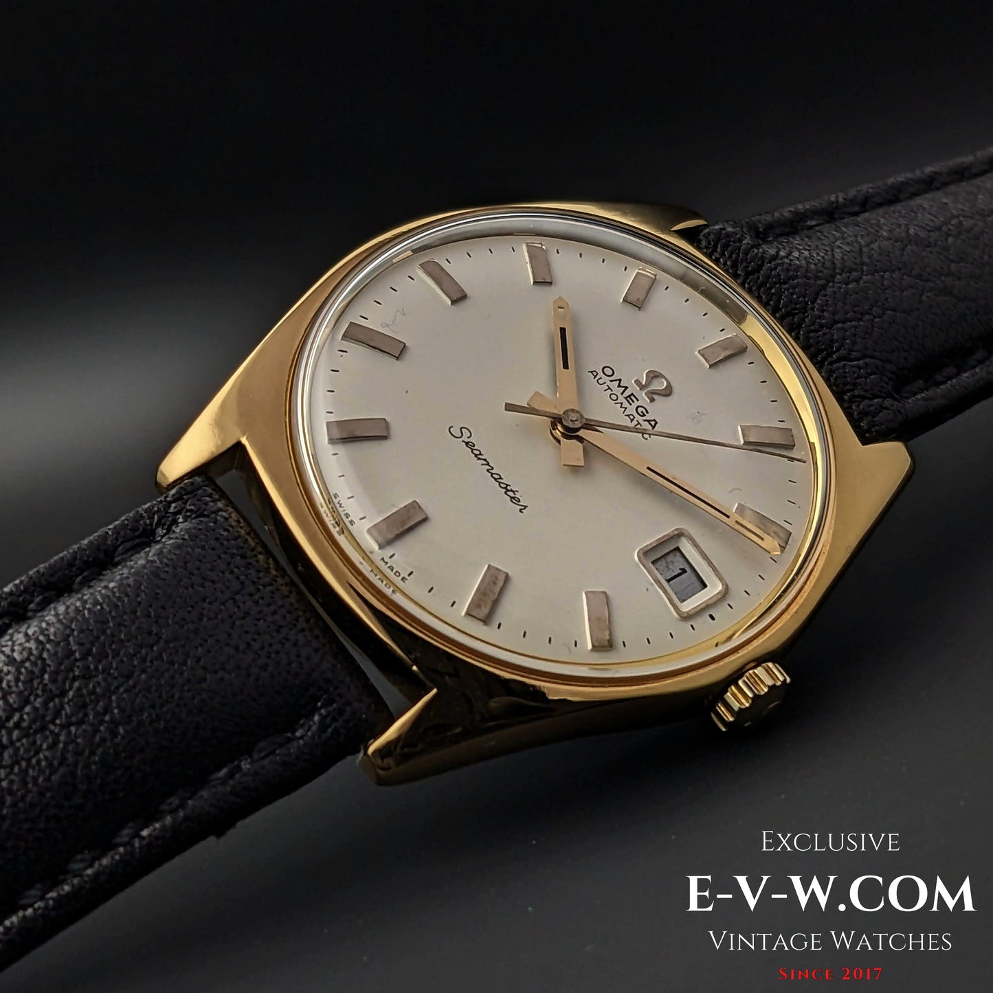 Omega Seamaster Automatic Gold Plaque / Ref 166.041 / cal.565 / Vintage 1969