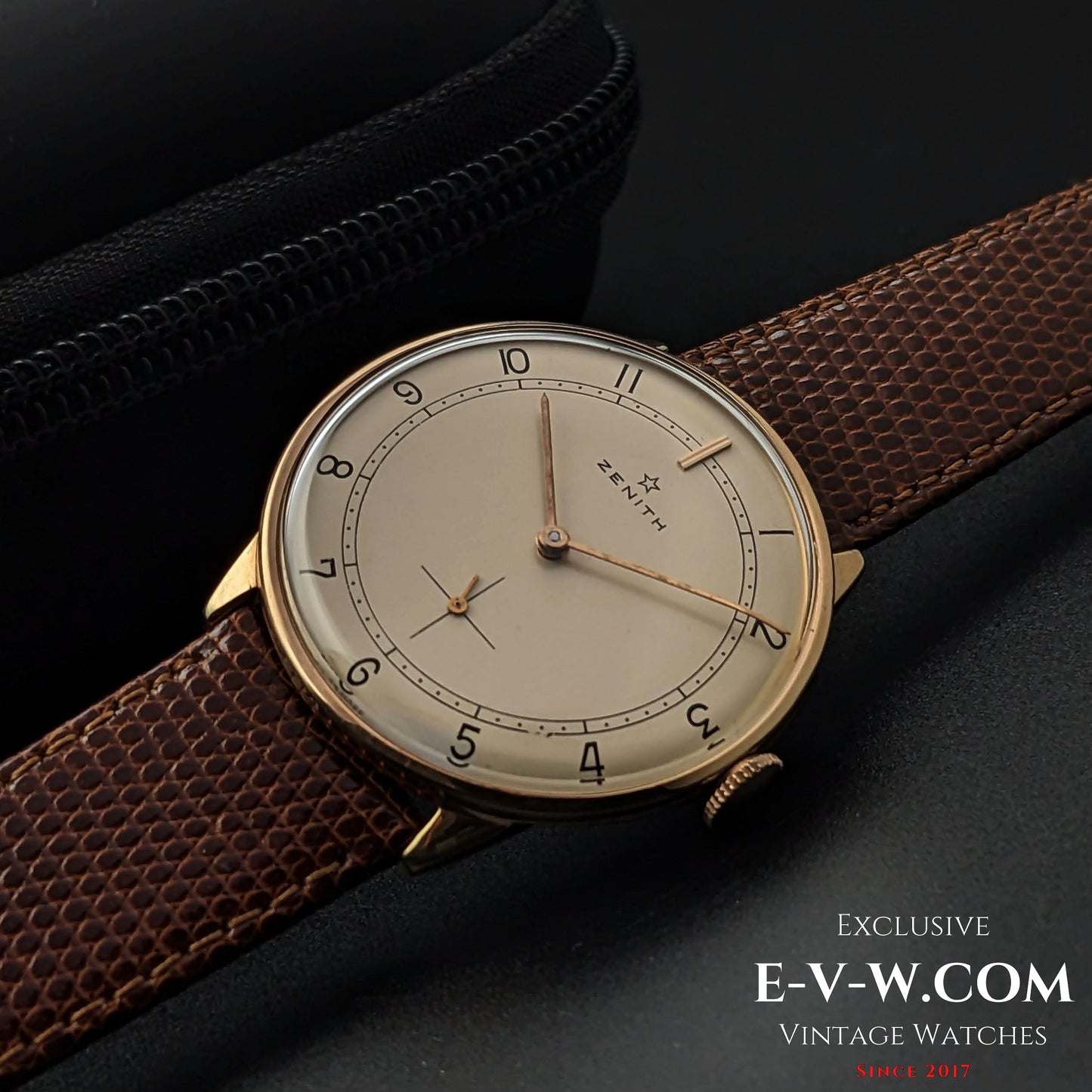 Classic Zenith Gold Plaque / Sector Dial / Cal 40 / Vintage1960