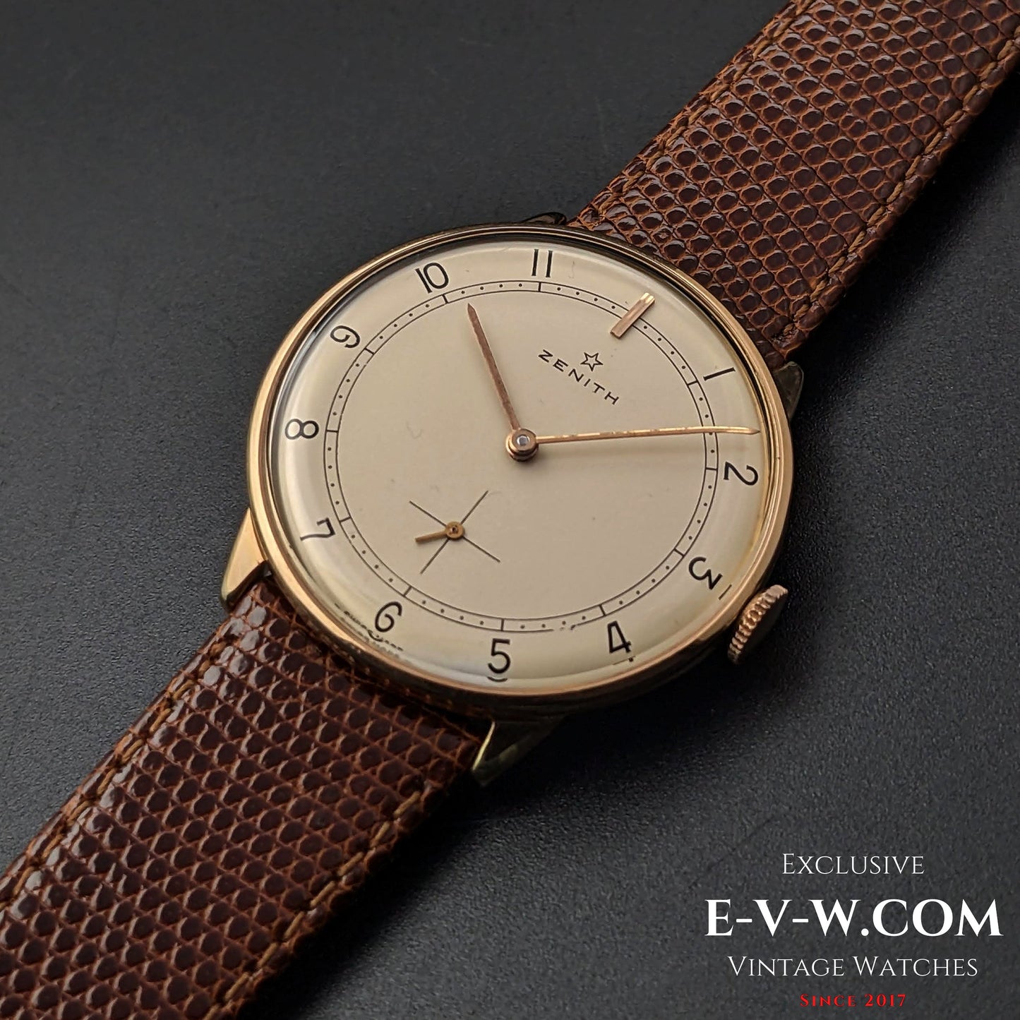 Classic Zenith Gold Plaque / Sector Dial / Cal 40 / Vintage1960