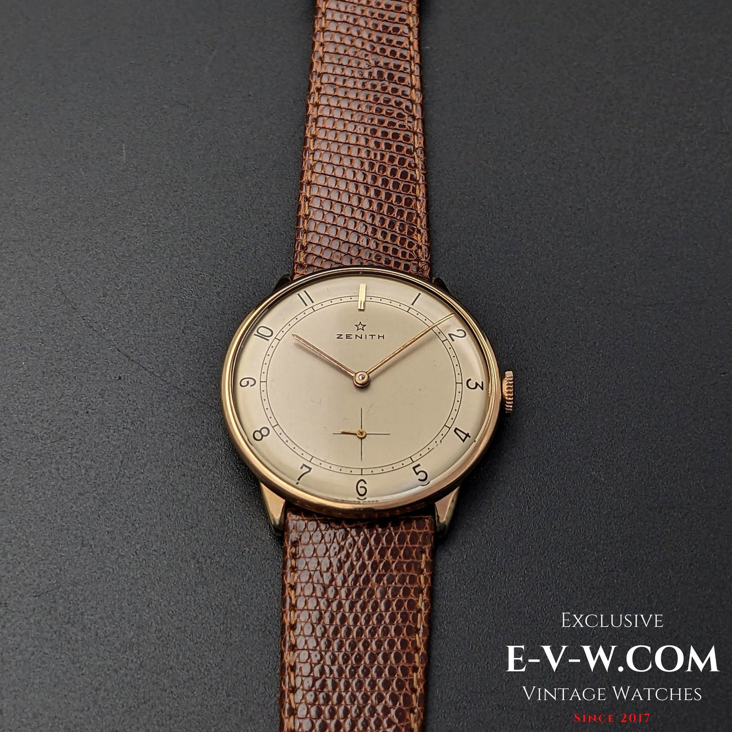 Classic Zenith Gold Plaque / Sector Dial / Cal 40 / Vintage1960