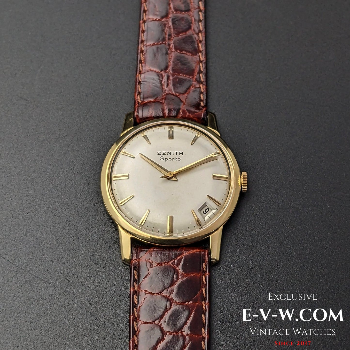 Zenith Sporto 18K Gold / Cal 2532C / Vintage1950s