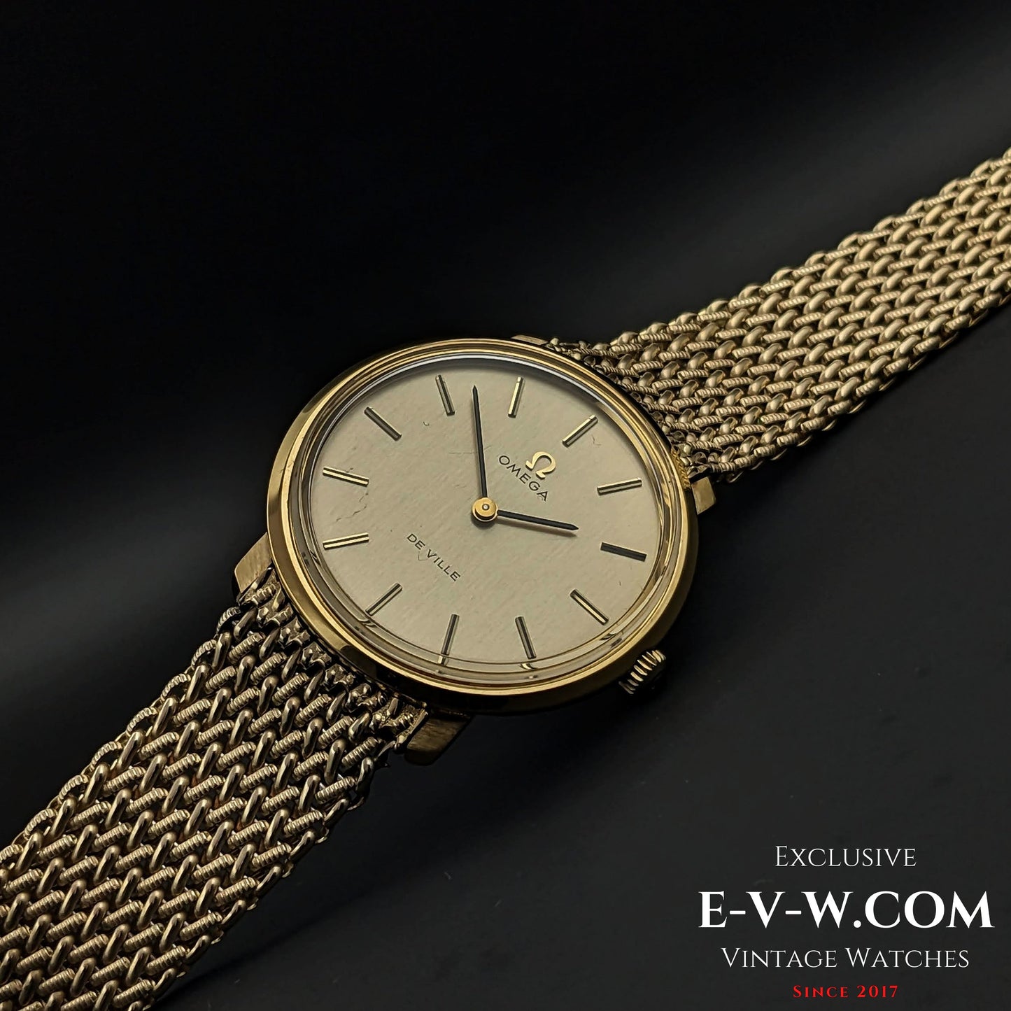 Omega  De Ville Gold Plaque / Cal 620 / Ref 115.001 / Vintage 1971