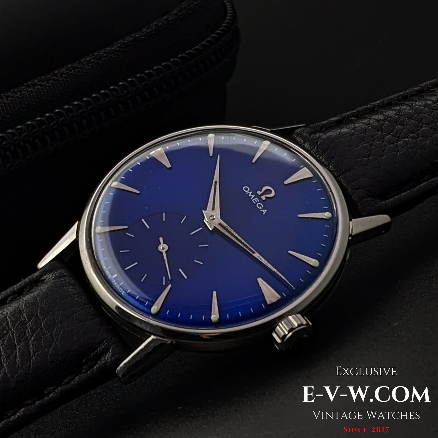 Omega Jumbo Blue Dial / Ref. 2272-3 /cal. 30T2 / Vintage 1944