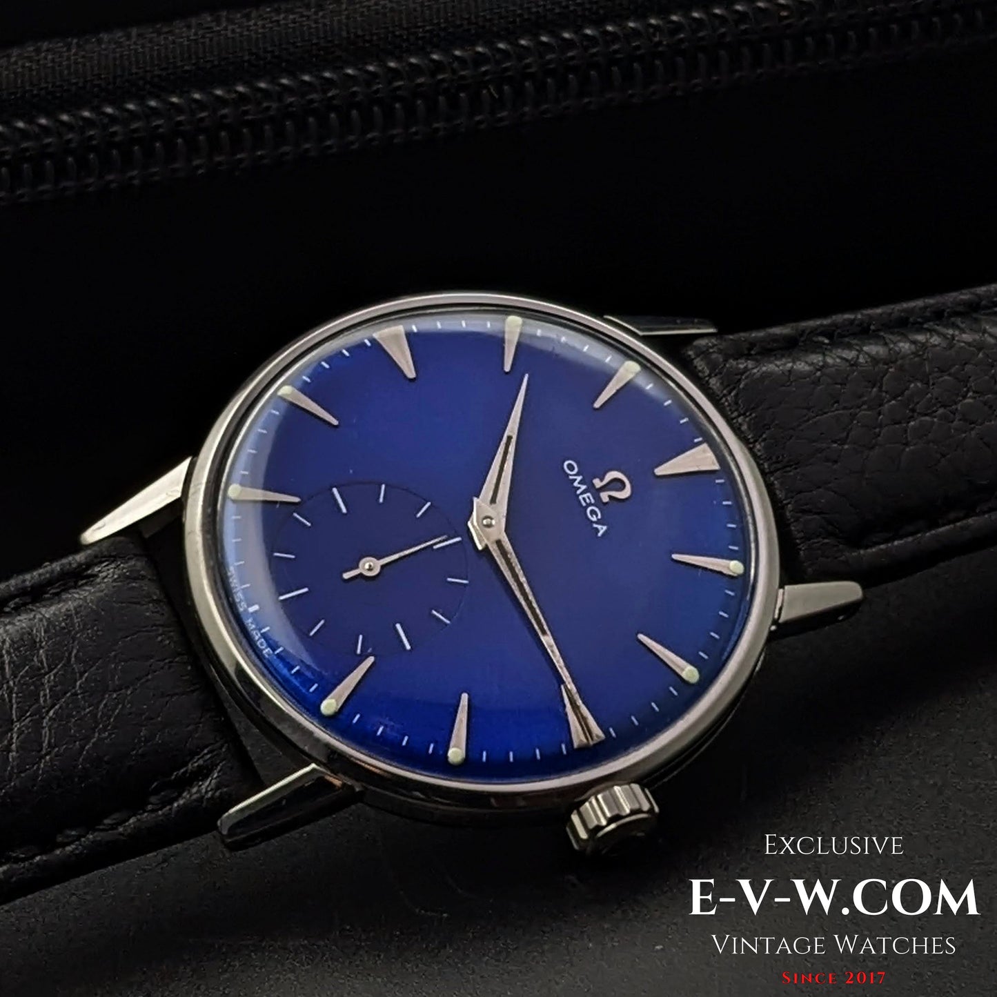 Omega Jumbo Blue Dial / Ref. 2272-3 /cal. 30T2 / Vintage 1944