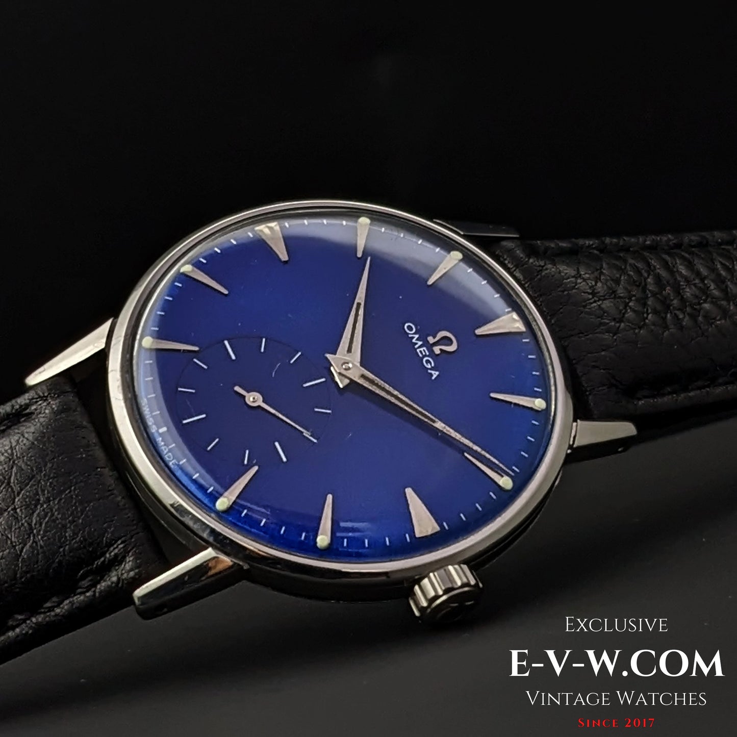 Omega Jumbo Blue Dial / Ref. 2272-3 /cal. 30T2 / Vintage 1944